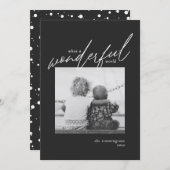 クリスマシンプルス写真黒銀メタリック (正面/裏面)