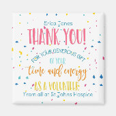 クリスマスありがとうcovid-19ボランティアのギフト マグネット (正面)