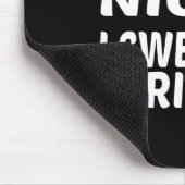 クリスマスいけなに挑戦したと誓っておもしろいいい マウスパッド (コーナー)