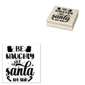 クリスマスいけなのゴム印である ラバースタンプ (押印)