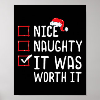クリスマスいけなのリストに値する素晴らしい ポスター