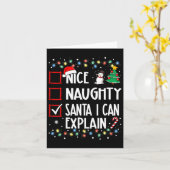 クリスマスいけなの家族を説明できるいいねサンタ カード (黄色い花)