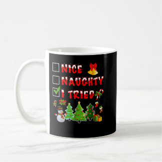 クリスマスいけなの木の光を試した素敵なクリスマス コーヒーマグカップ