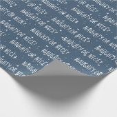 クリスマスいけなまたは素敵な文字オン星 ラッピングペーパー (角)