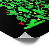 クリスマスいけなオーナメントカマストラアダルトユーモアクリスクリス ポスター (角)