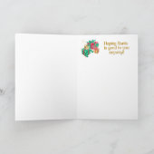 クリスマスいけなツリーの猫 カード (内部)