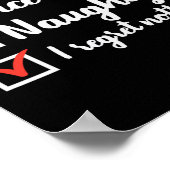 クリスマスいけなニース後悔なしクリスマス女性M ポスター (角)