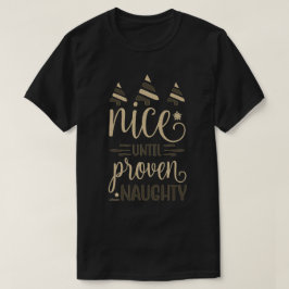 クリスマスいけなプレゼントおもしろいまで良い Tシャツ