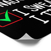 クリスマスいけなリストクリスマスSを試してみた ポスター (角)