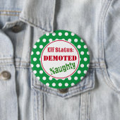 クリスマスいけな小妖精や小人ボタン 缶バッジ (インサイチュ)