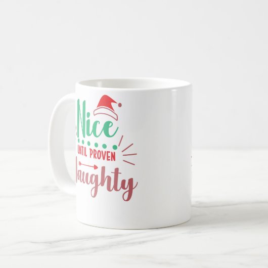 クリスマスいけな引用文までおもしろい良い コーヒーマグカップ (正面左)