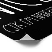 クリスマスいけなJk Nのための素敵なカップルのシャツ ポスター (角)