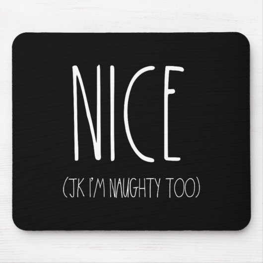 クリスマスいけなJk Nのための素敵なカップルのシャツ マウスパッド (正面)