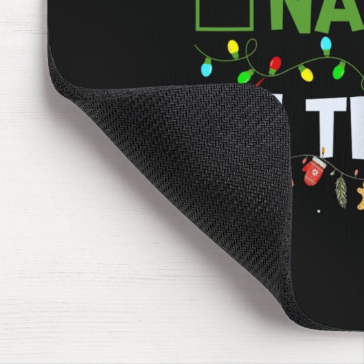 クリスマスいけなPjsファミリーおもしろいマを試してみた マウスパッド (コーナー)