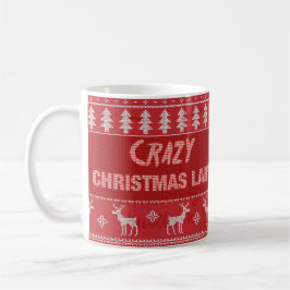クリスマスおかしなおばさん コーヒーマグカップ