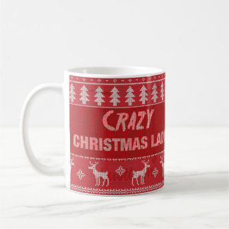 クリスマスおかしなおばさん コーヒーマグカップ