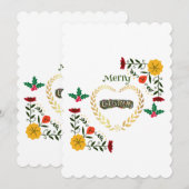 クリスマスおしゃれホリデー最新トレンド (正面/裏面)