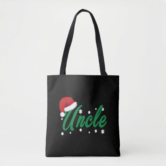 クリスマスおじさん トートバッグ (正面)