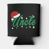 クリスマスおじさん 缶クーラー (正面)