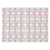 クリスマスおとぎ話の手のパタ絵を描ーン テーブルクロス (正面(横))