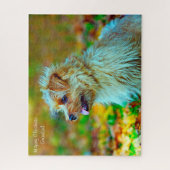 クリスマスおばあちゃん。 ジグソーパズル (縦)