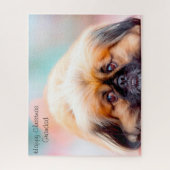 クリスマスおばあちゃん。 ジグソーパズル (縦)