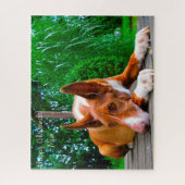 クリスマスおばさん。 ジグソーパズル (縦)