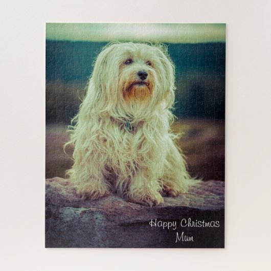 クリスマスおばさん。 ジグソーパズル (縦)