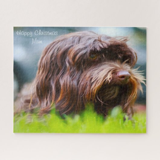 クリスマスおばさん。 ジグソーパズル (横)