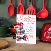 クリスマスおむつケーキ休日ベビーシャワー 招待状