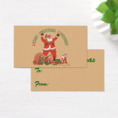 クリスマスおめでとうございます！ ヴィンテージサンタクロース (デスク)