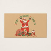 クリスマスおめでとうございます！ ヴィンテージサンタクロース (正面)