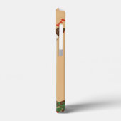 クリスマスおめでとうございます！ ヴィンテージサンタクロース Case-Mate iPhoneケース (裏面 / 左)