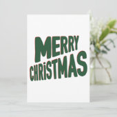 クリスマスおめでとうございます 招待状 (スタンド正面)