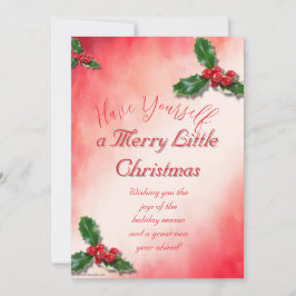 クリスマスおめでとうご招待 招待状