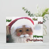 クリスマスおめでとうサンタクロース シーズンカード (スタンド正面)