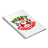 クリスマスおめでとうサンタ ノートブック (右側)