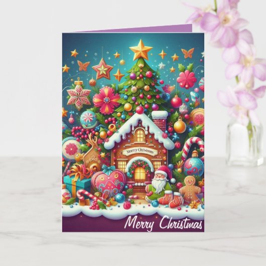 クリスマスおめでとう10 カード (蘭)