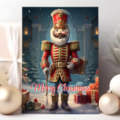 クリスマスおめでとう、くるみ割り人形の兵隊さん シーズンカード