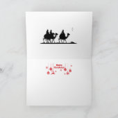 クリスマスおめでとう イエロー・ボグ キルカレン カード (内部)