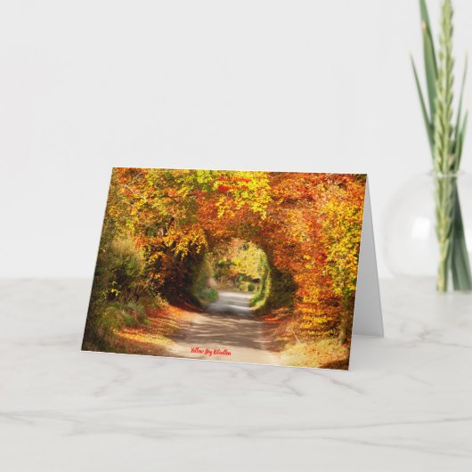 クリスマスおめでとう イエロー・ボグ キルカレン カード (正面)