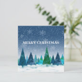 「クリスマスおめでとう」オリジナル ポストカード (スタンド正面)