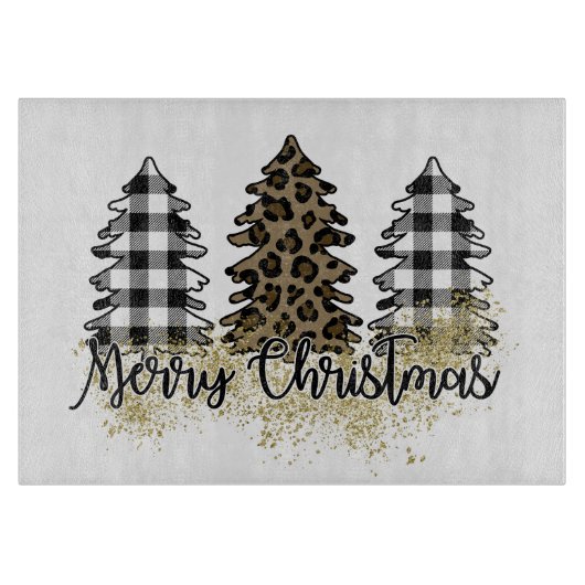 クリスマスおめでとう カッティングボード (正面)