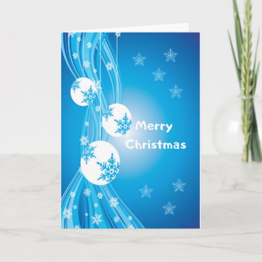 クリスマスおめでとう カード (正面)