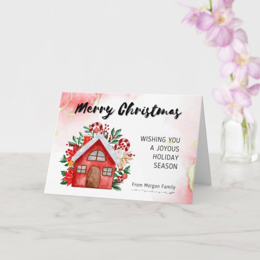 クリスマスおめでとう カード (蘭)