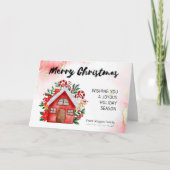 クリスマスおめでとう カード (正面)