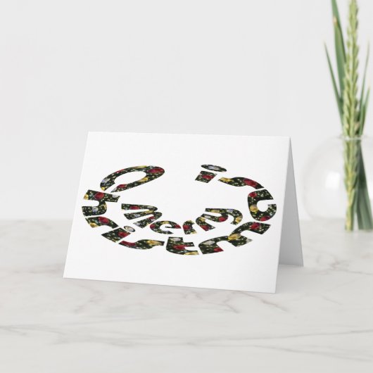 クリスマスおめでとう カード (正面)