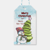 クリスマスおめでとう ギフトタグ (正面)