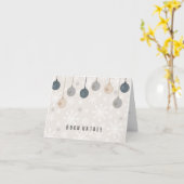 クリスマスおめでとう(クリスマスカード) イタリア語クリスマス カード (黄色い花)