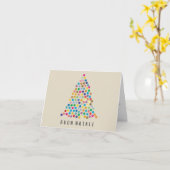 クリスマスおめでとう（クリスマスカード） イタリア語 カード (黄色い花)